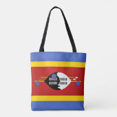 Coole Flagge Swasilands (Eswatini) Tasche (Rückseite)