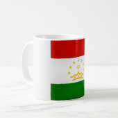 Coole Flagge Tadschikistans Kaffeetasse (Vorderseite Links)