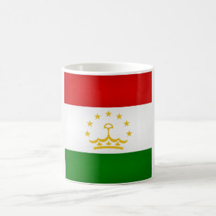 Coole Flagge Tadschikistans Kaffeetasse