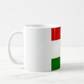 Coole Flagge Tadschikistans Kaffeetasse (Links)