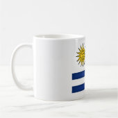 Coole Flagge Uruguays Kaffeetasse (Links)
