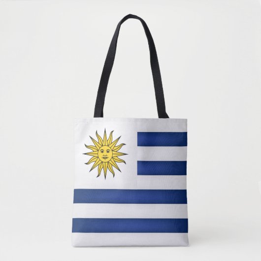 Coole Flagge Uruguays Tasche (Vorderseite)