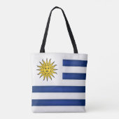 Coole Flagge Uruguays Tasche (Rückseite)
