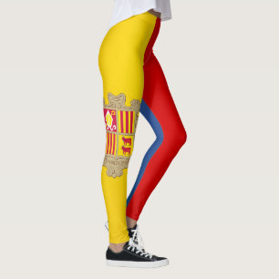 Coole Flagge von Andorra Leggings