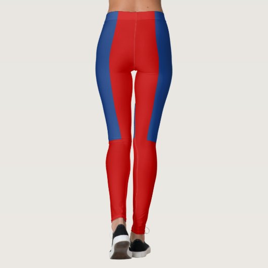 Coole Flagge von Belize Leggings (Rückseite)