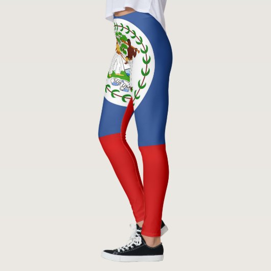 Coole Flagge von Belize Leggings (Links)