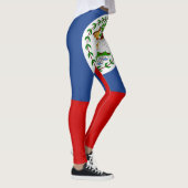 Coole Flagge von Belize Leggings (Rechts)