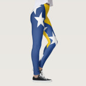 Coole Flagge von Bosnien und Herzegowina Leggings (Rechts)