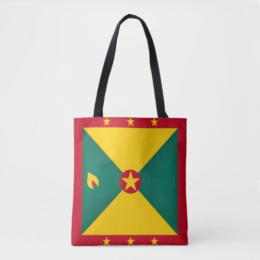 Coole Flagge von Grenada Tasche (Vorderseite)