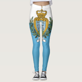 Coole Flagge von San Marino Leggings