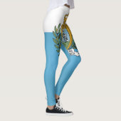 Coole Flagge von San Marino Leggings (Rechts)