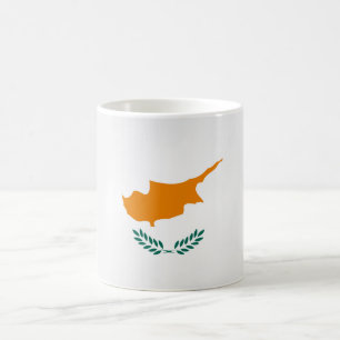 Coole Flagge Zypern Kaffeetasse