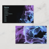 Coole Flammen Visitenkarte (Vorne/Hinten)