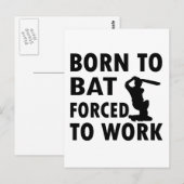 Coole Flechtmuster Postkarte (Vorne/Hinten)