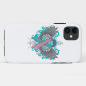 Coole Flüge von Schilddrüsenkrebs Case-Mate iPhone Hülle (Rückseite (Horizontal))