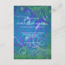 COOLE FOTO COLLAGE Bat Mitzvah Party Card