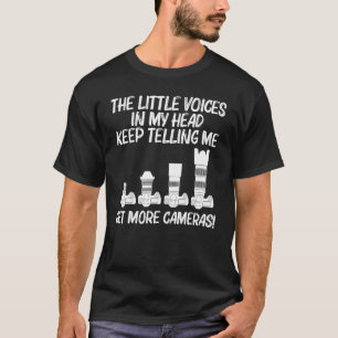 Coole Fotografie für Männer Frauen Fotograf Video T-Shirt