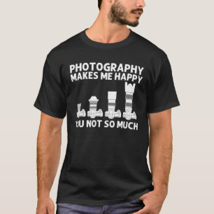 Coole Fotografie - Kunst für Männer Fotografen VI T-Shirt