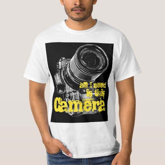 coole Fotografie T-Shirt (Vorderseite)