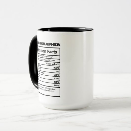 coole Fotografie Tasse (Vorderseite Links)