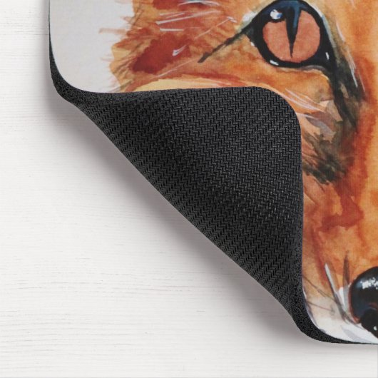 Coole Fox-Aquarellbilder Mousepad (Ecke)