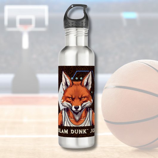 Coole Fox-Geschenke für Basketball-Liebhaber Coach Edelstahlflasche
