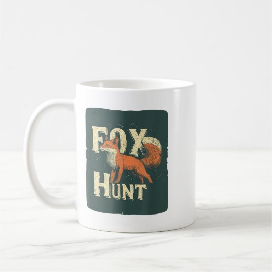 Coole Foxenjagdkostüme für Erwachsene und Kinder Kaffeetasse (Links)
