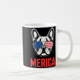 Coole französische Bulldoggen-Kunst für Männer Fra Kaffeetasse