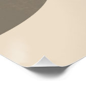Coole Frau Poster (Ecke)