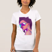 Coole Frau T-Shirt (Vorderseite)
