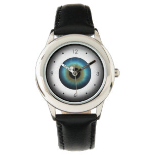 Coole Freaky sonderbare blaues Armbanduhr