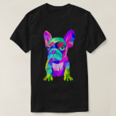 Coole French Bull dog Lover Vater Mama, Boy Girl F T-Shirt (Design vorne)