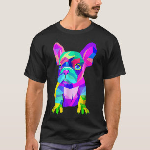 Coole French Bull dog Lover Vater Mama, Boy Girl F T-Shirt