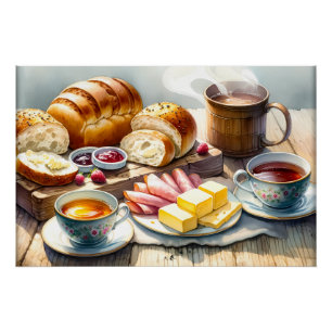 Coole Fresken Brot Brot Brot Brot Brot Plakat Poster