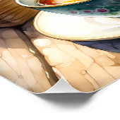 Coole Fresken Brot Brot Brot Brot Brot Plakat Poster (Ecke)