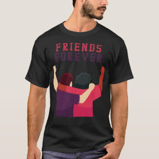 Coole Freunde für immer Tee für den Tag der Freund