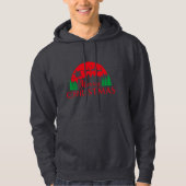 Coole Frohe Weihnachten D6 -Frohes Neues Jahr Hoodie (Vorderseite)