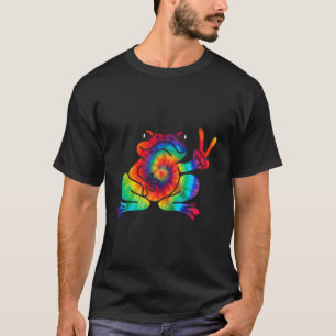Coole Frosch-Gefärbte Krawatte für Jungen und Mädc T-Shirt