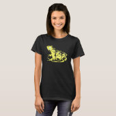 Coole Froschtiere Forstkunst T-Shirt (Vorne ganz)