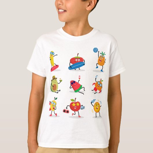 Coole Früchte T-Shirt (Vorderseite)