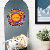 Coole Fun Bloral Custom Trendname Inspirivity Aufkleber