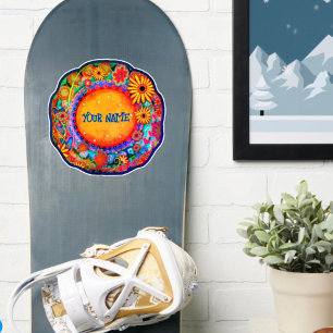 Coole Fun Bloral Custom Trendname Inspirivity Aufkleber