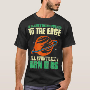 Coole Funny Astronomy Space Planet Retro Science E T-Shirt