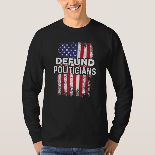 Coole Funny Patriotic US-Flagge dezimiert die Poli T-Shirt (Vorderseite)