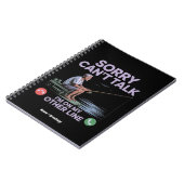 Coole Funny Vater Fishing Perfektes Geschenk Notizblock (Linke Seite)