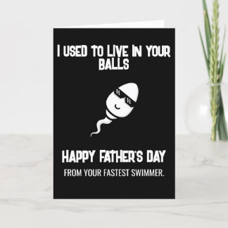 Coole Funny Vathour Day Card Feiertagskarte