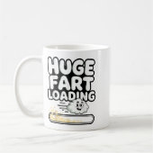 Coole Furz Kostüme für Männer Witzbold Kaffeetasse (Links)