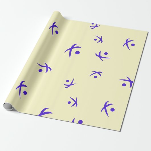 Coole Fusionskontrolle Kryptowährungszeichen Geschenkpapier (Ungerollt)