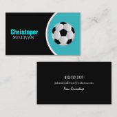 Coole Fußball-Ball-Geschäfts-Karten Visitenkarte (Vorne/Hinten)