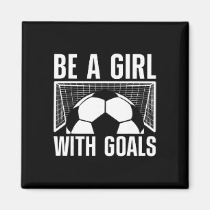 Coole Fußball Für Frauen Mädchen Fußll Fußball Lie Magnet